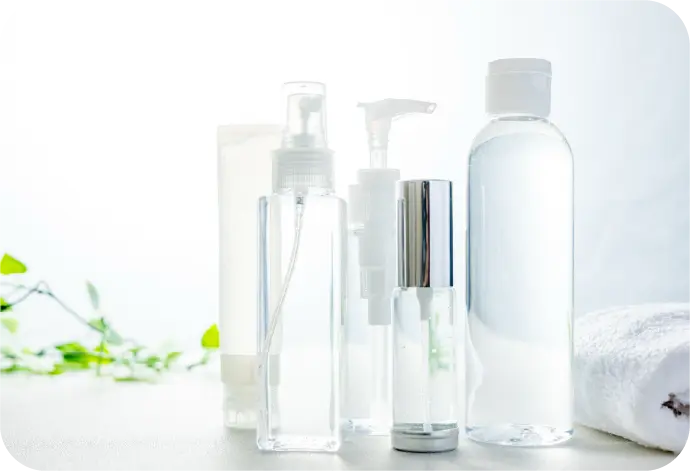 ボトルが並んでいる写真